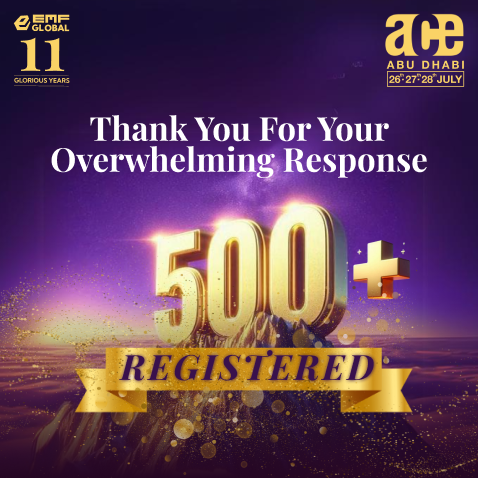 500 registered milestone creative.