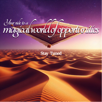 Magic carpet teaser creative.