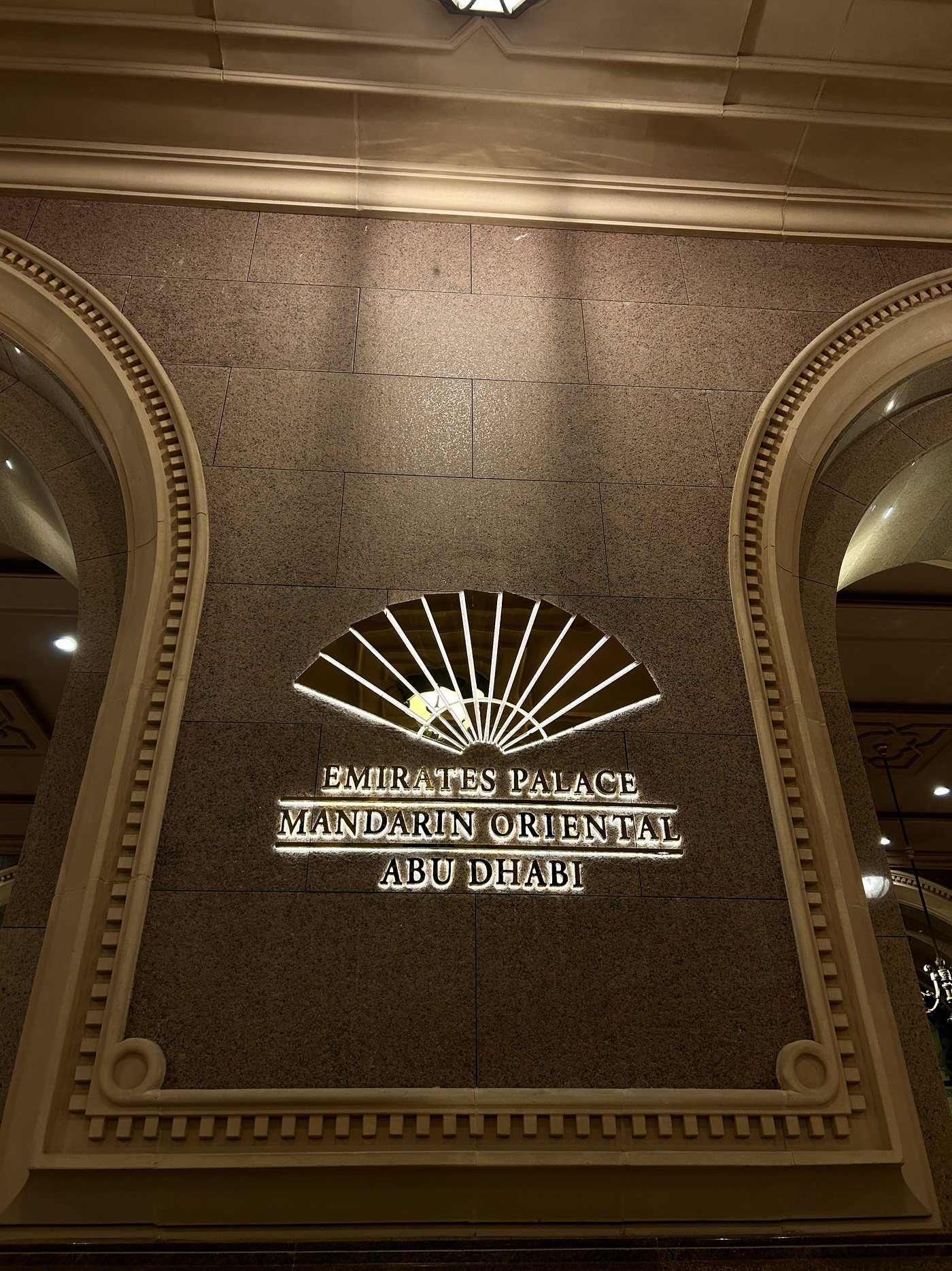 Emirates Palace.